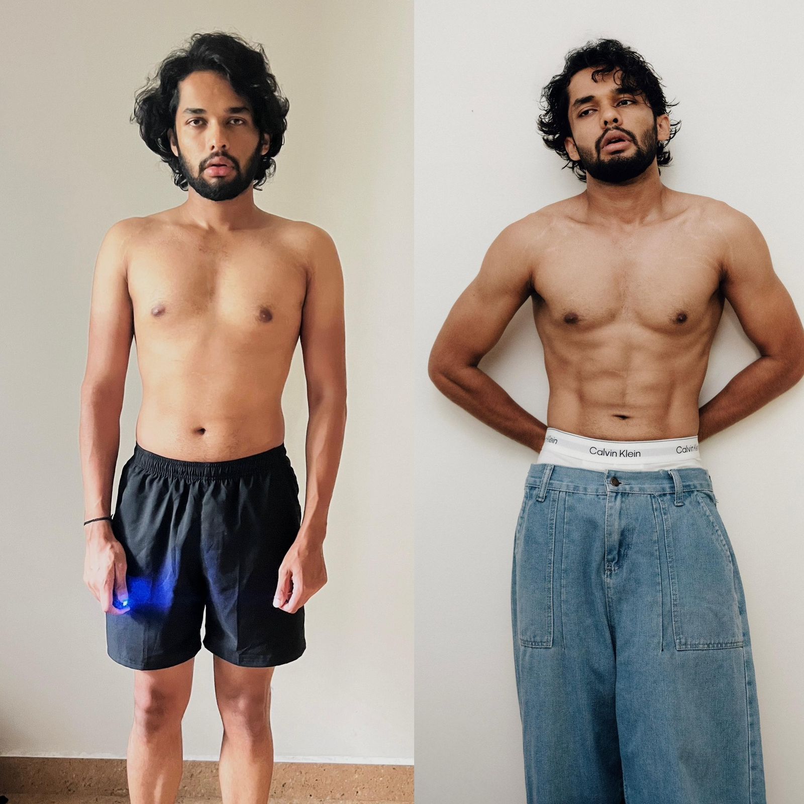 Karthik before and after transformation